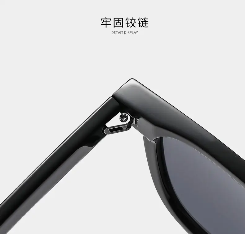 UV Protective Sunglasses Small Frame Polarized Black — feature 17