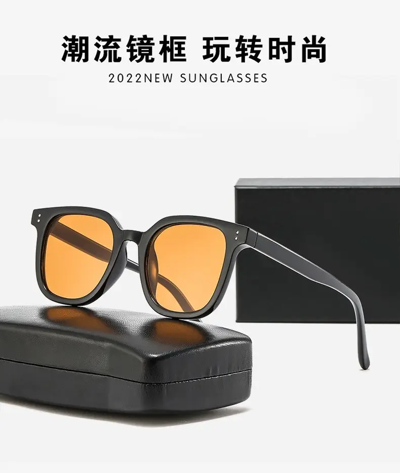 UV Protective Sunglasses Small Frame Polarized Black — feature 5