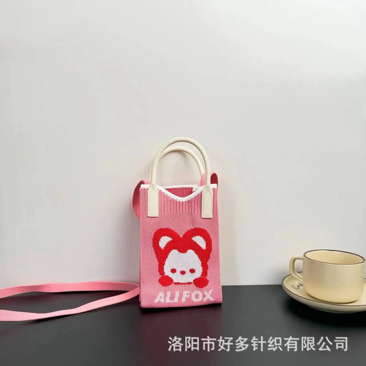 Cartoon Knitted Crossbody Bag for Girls - Image 7