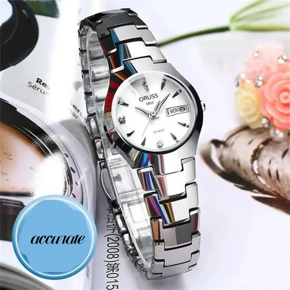 Rose Gold Women's Quartz Watch with Calendar — feature 26