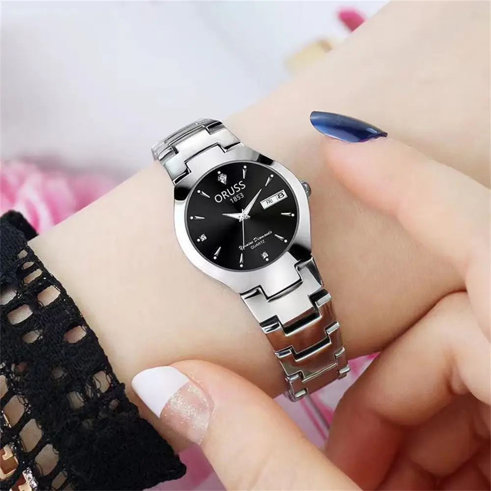 Rose Gold Women's Quartz Watch with Calendar — feature 28