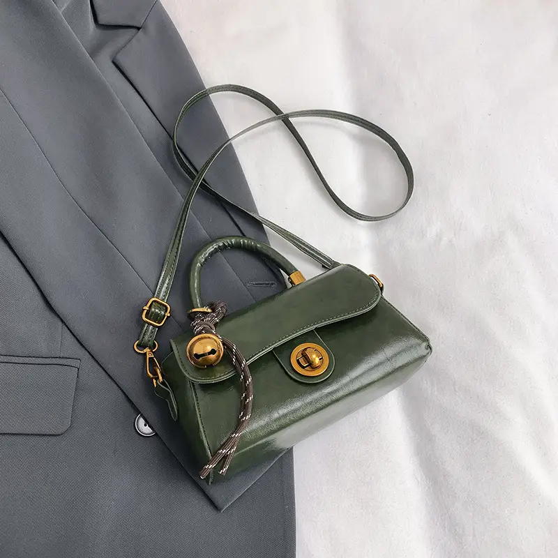 Vintage Black Square Handbag for Women 2024 - Image 3