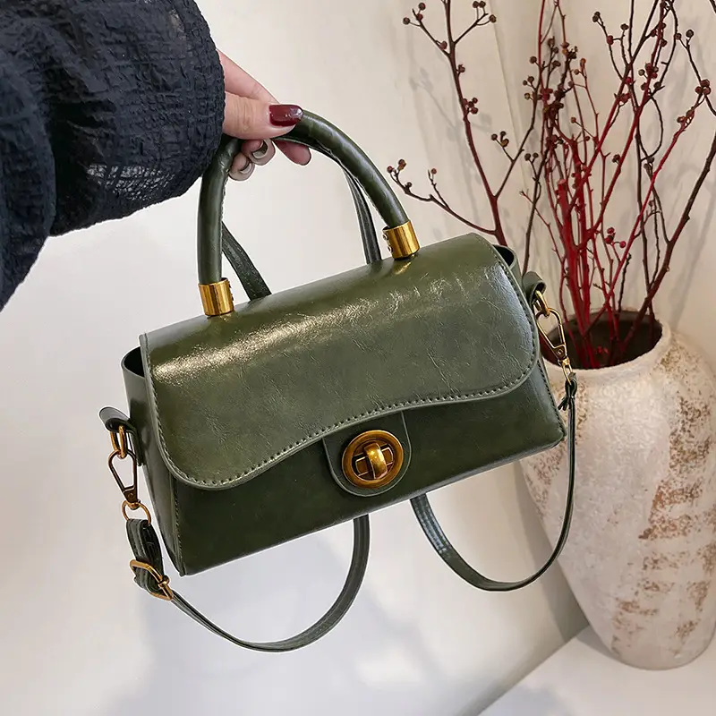 Vintage Black Square Handbag for Women 2024 - Image 7