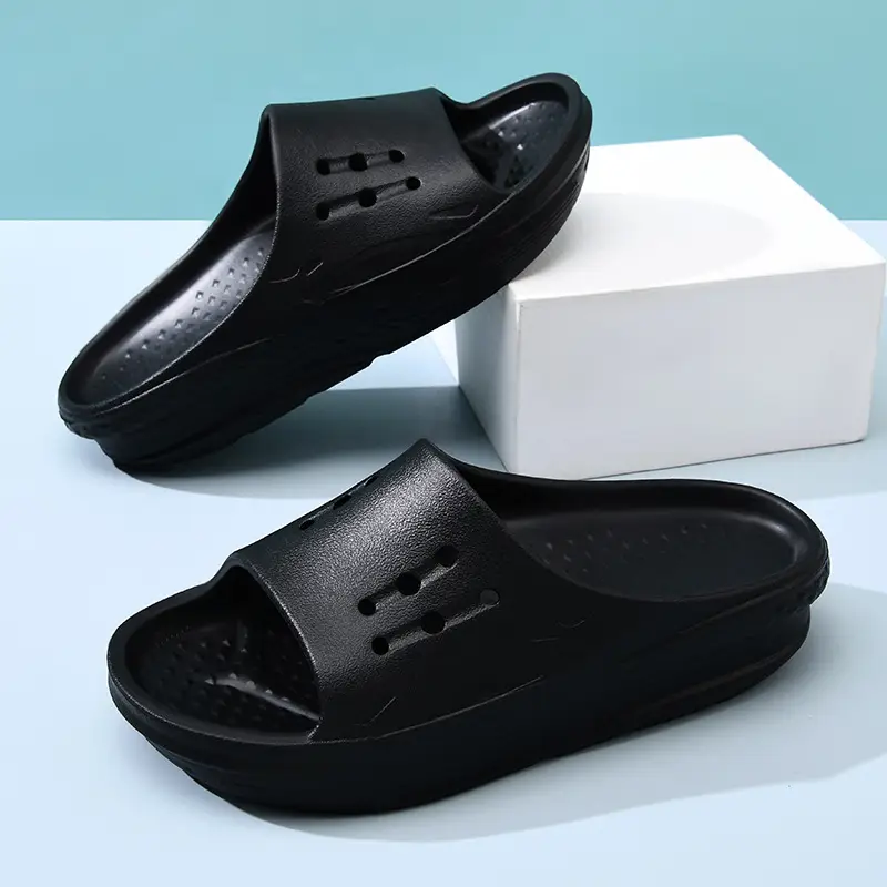 Women's Slippers for Outer Wear Non-slip Soft Breathable One-piece Slip-on All-match Lightweight EVA Home Sandals - Image 6