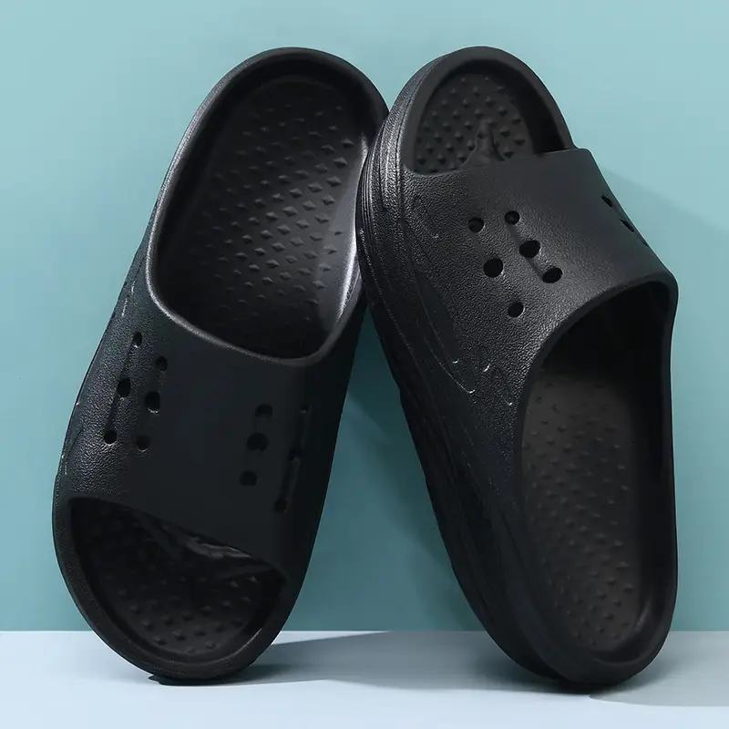 Women's Slippers for Outer Wear Non-slip Soft Breathable One-piece Slip-on All-match Lightweight EVA Home Sandals - Image 7