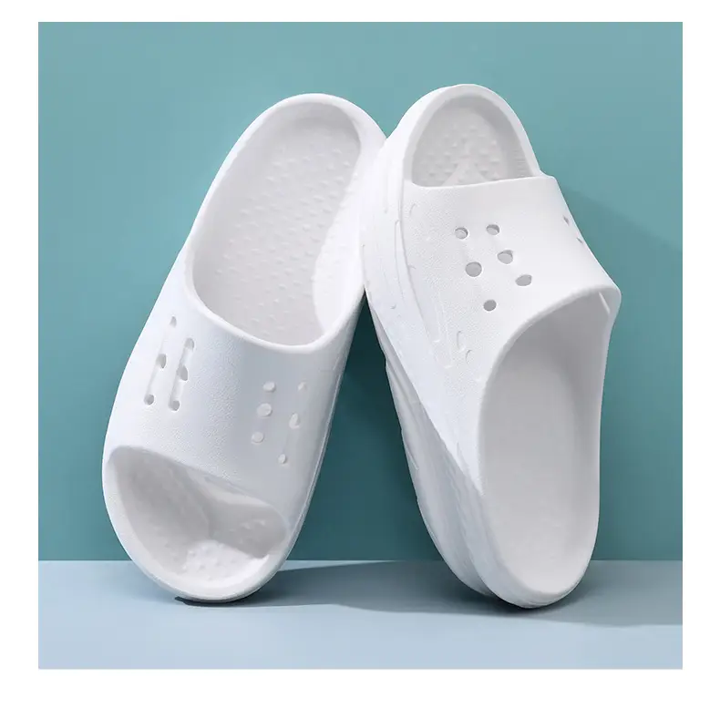 Women's Slippers for Outer Wear Non-slip Soft Breathable One-piece Slip-on All-match Lightweight EVA Home Sandals — feature 12