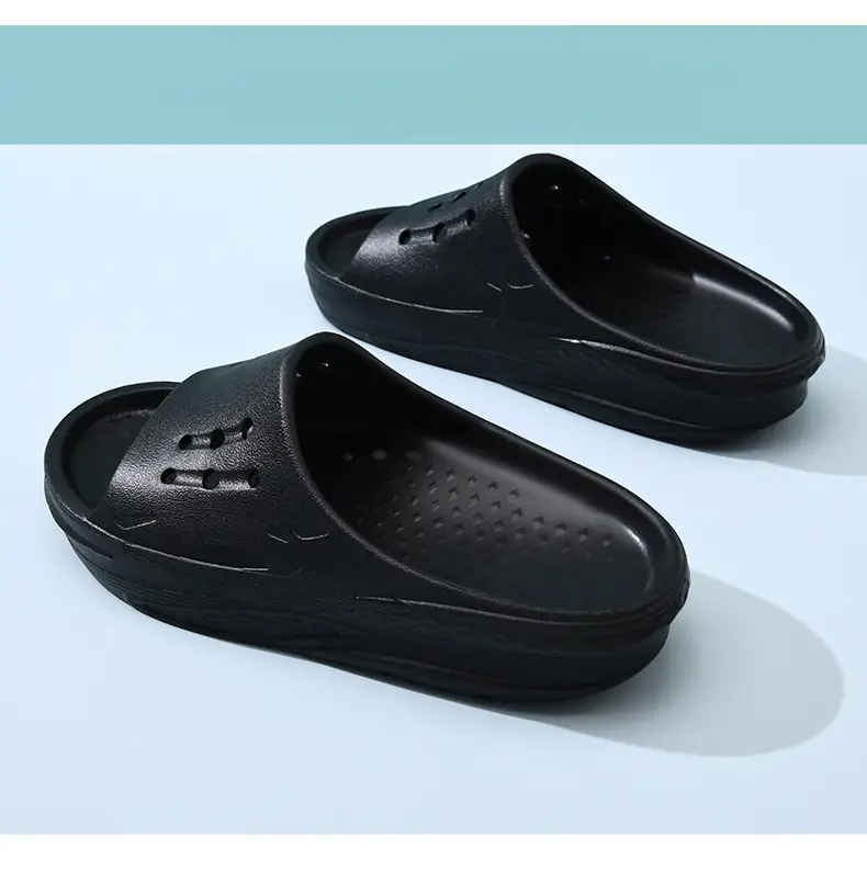 Women's Slippers for Outer Wear Non-slip Soft Breathable One-piece Slip-on All-match Lightweight EVA Home Sandals — feature 15