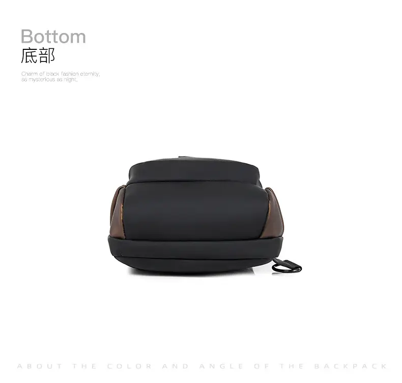 Men's Waterproof Crossbody Bag with USB Charging & Password Lock — feature 29
