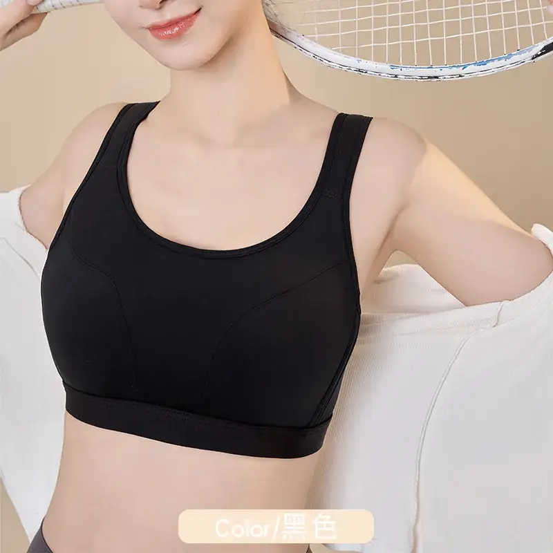 Women's Shockproof Strapless Pilates Bra Large Chest Shown - Image 3