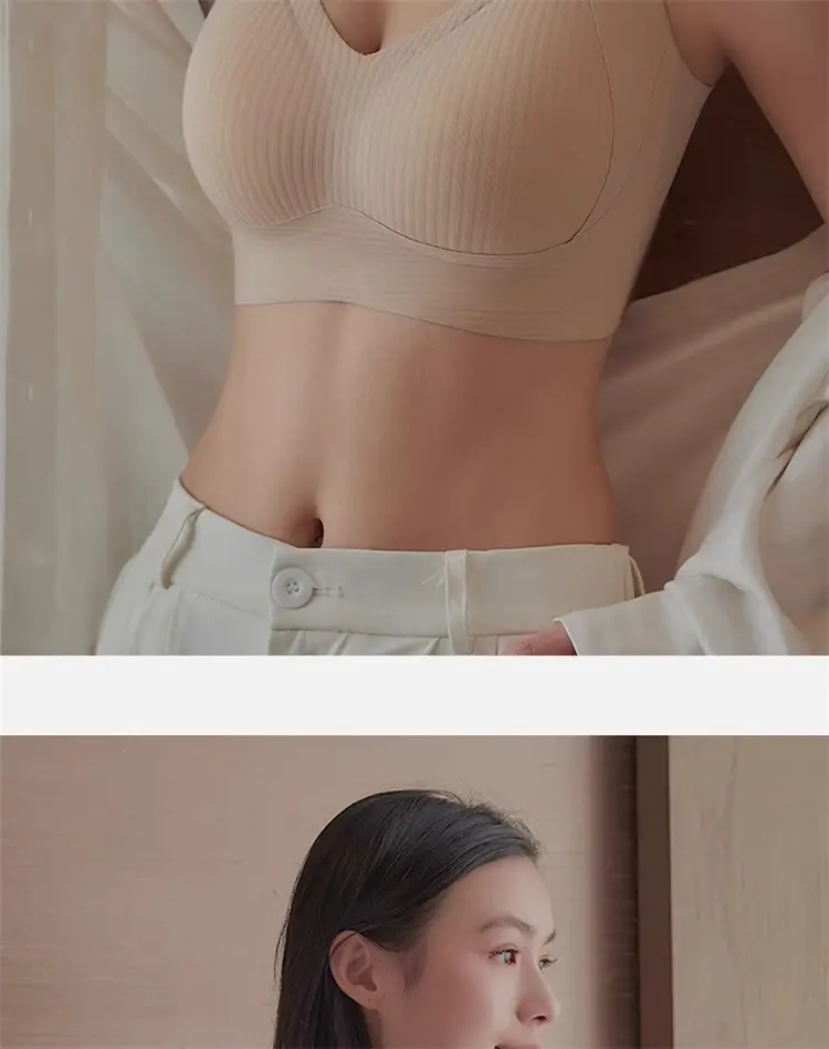 Traceless Underwear Women Large Chest Anti Sagging Plus Size — feature 23