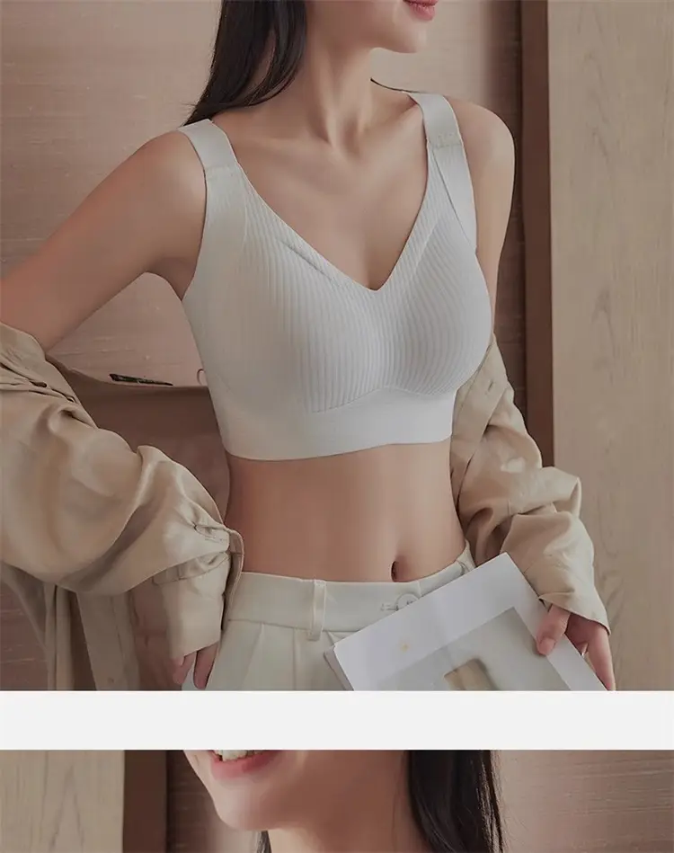 Traceless Underwear Women Large Chest Anti Sagging Plus Size — feature 24