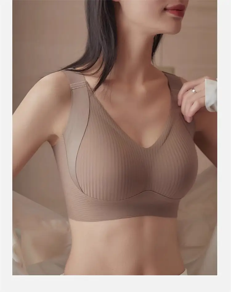 Traceless Underwear Women Large Chest Anti Sagging Plus Size — feature 26