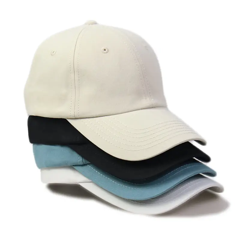 Men Blue Baseball Cap with Adjustable Strap - Image 6
