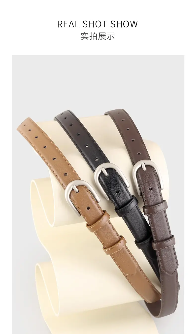 Ladies 2025 Black Belt Real Belt Women — feature 14