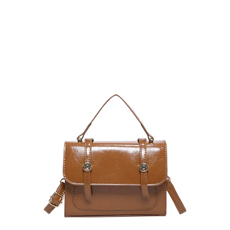 Vintage Black Shoulder Bag for Women 2024 Winter - Image 2