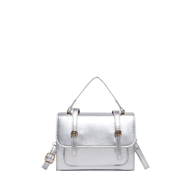 Vintage Black Shoulder Bag for Women 2024 Winter - Image 3