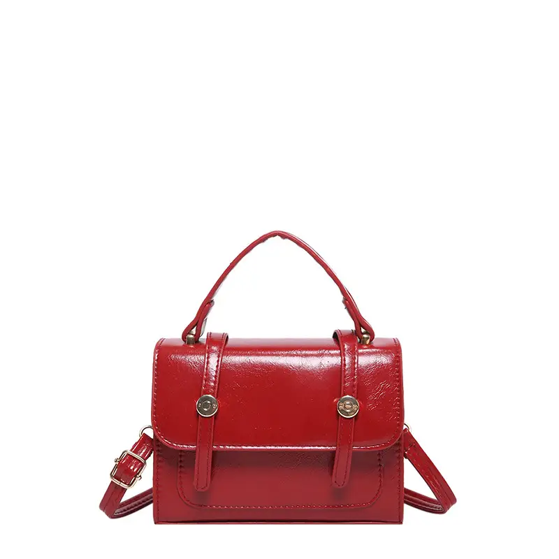 Vintage Black Shoulder Bag for Women 2024 Winter - Image 5