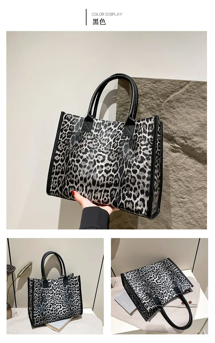 Leopard Print Women's Shoulder Bag 2024 New Autumn Winter Fashion — feature 10