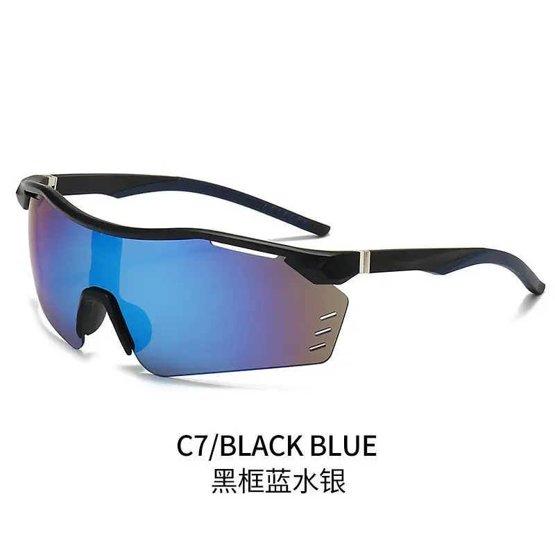 Men Women Windproof Sunglasses C3 Black Anti UV - Image 11