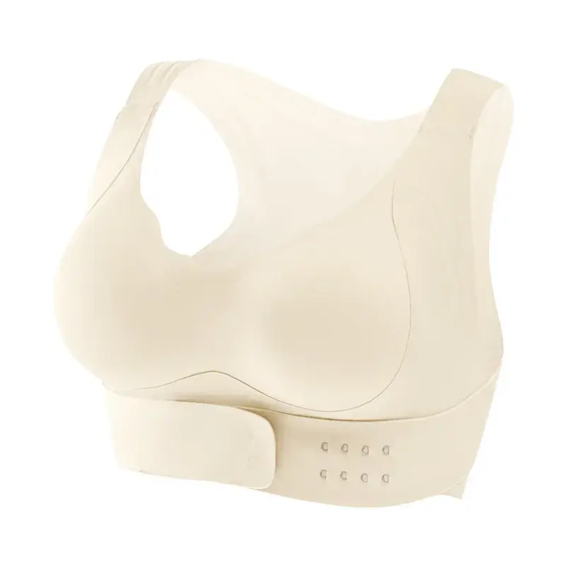 Women's Back Support Bra with Front Buckle & Anti-Sagging Design - Image 2