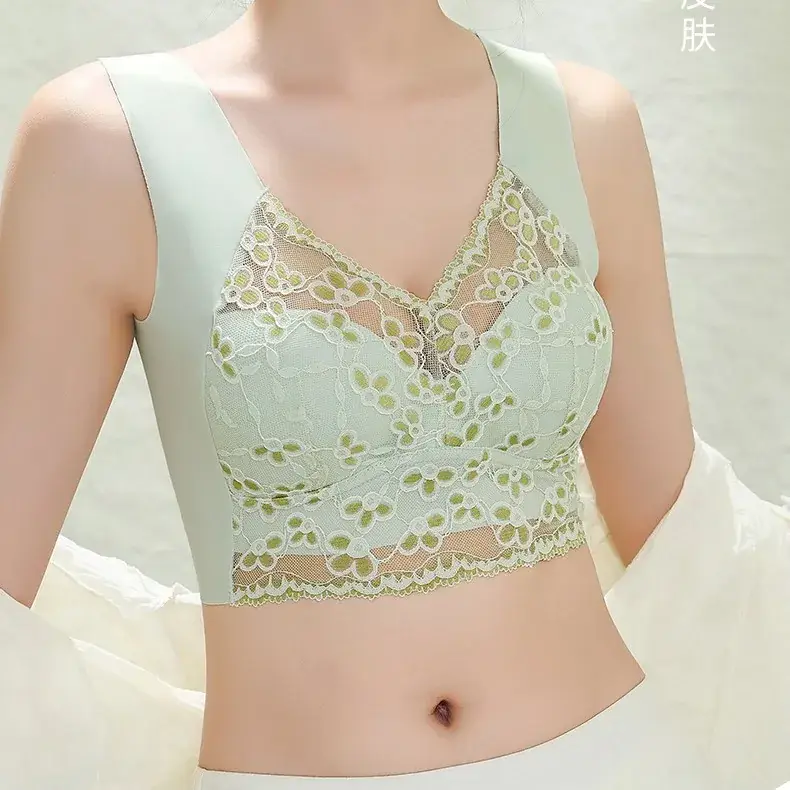 Traceless Lace Back Underwear Women's Push-Up Anti-Sagging