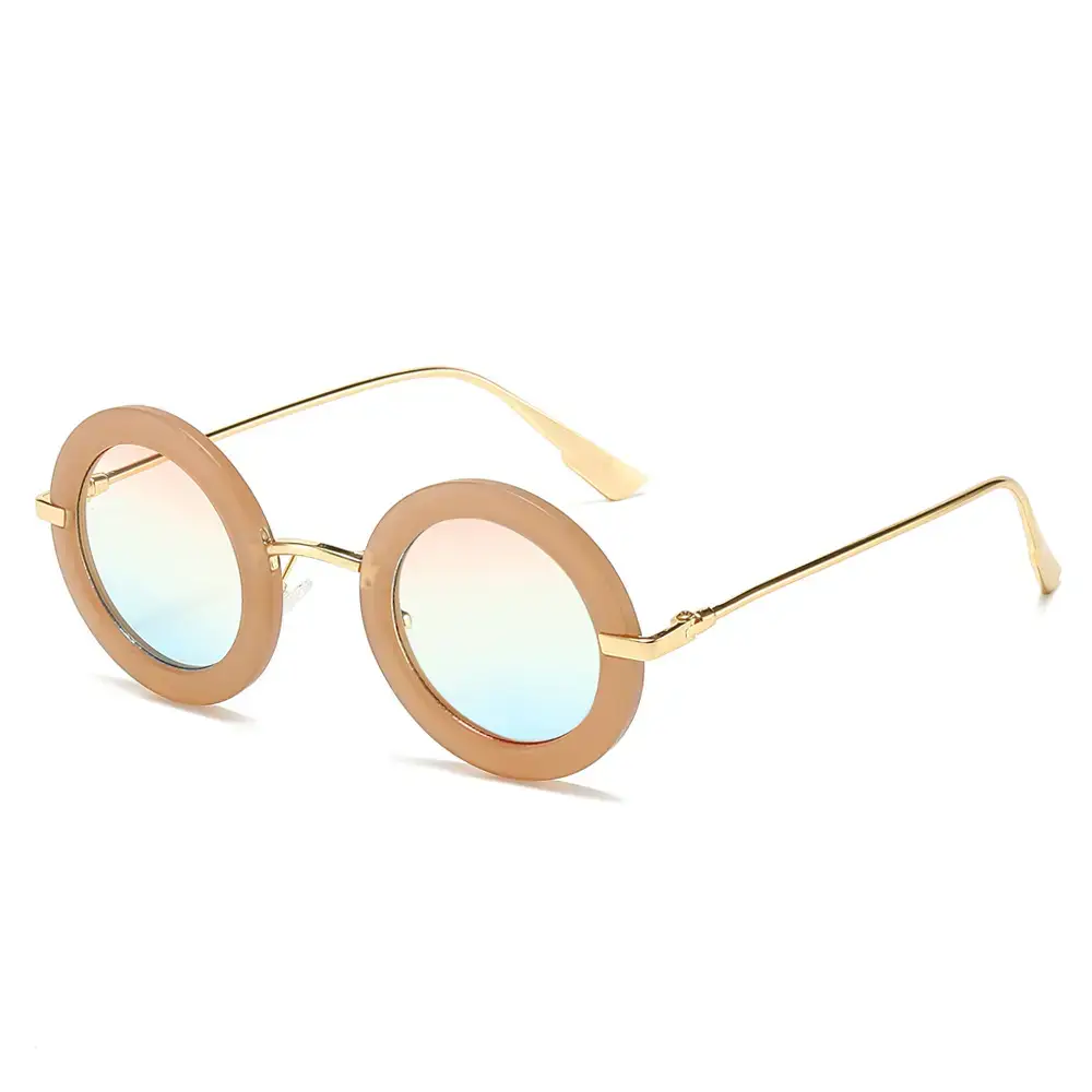 Small Frame Oval Retro Sunglasses European American Ins - Image 11
