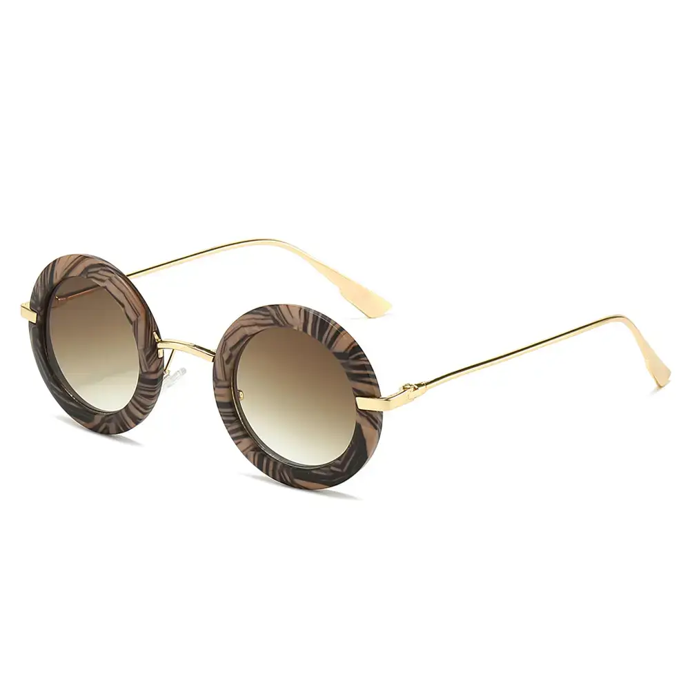 Small Frame Oval Retro Sunglasses European American Ins - Image 13