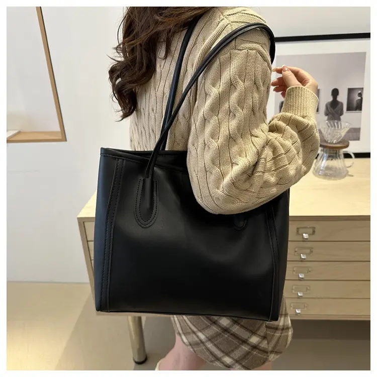 Women's PU Leather Shoulder Bag Brown 2024 Commuter — feature 38