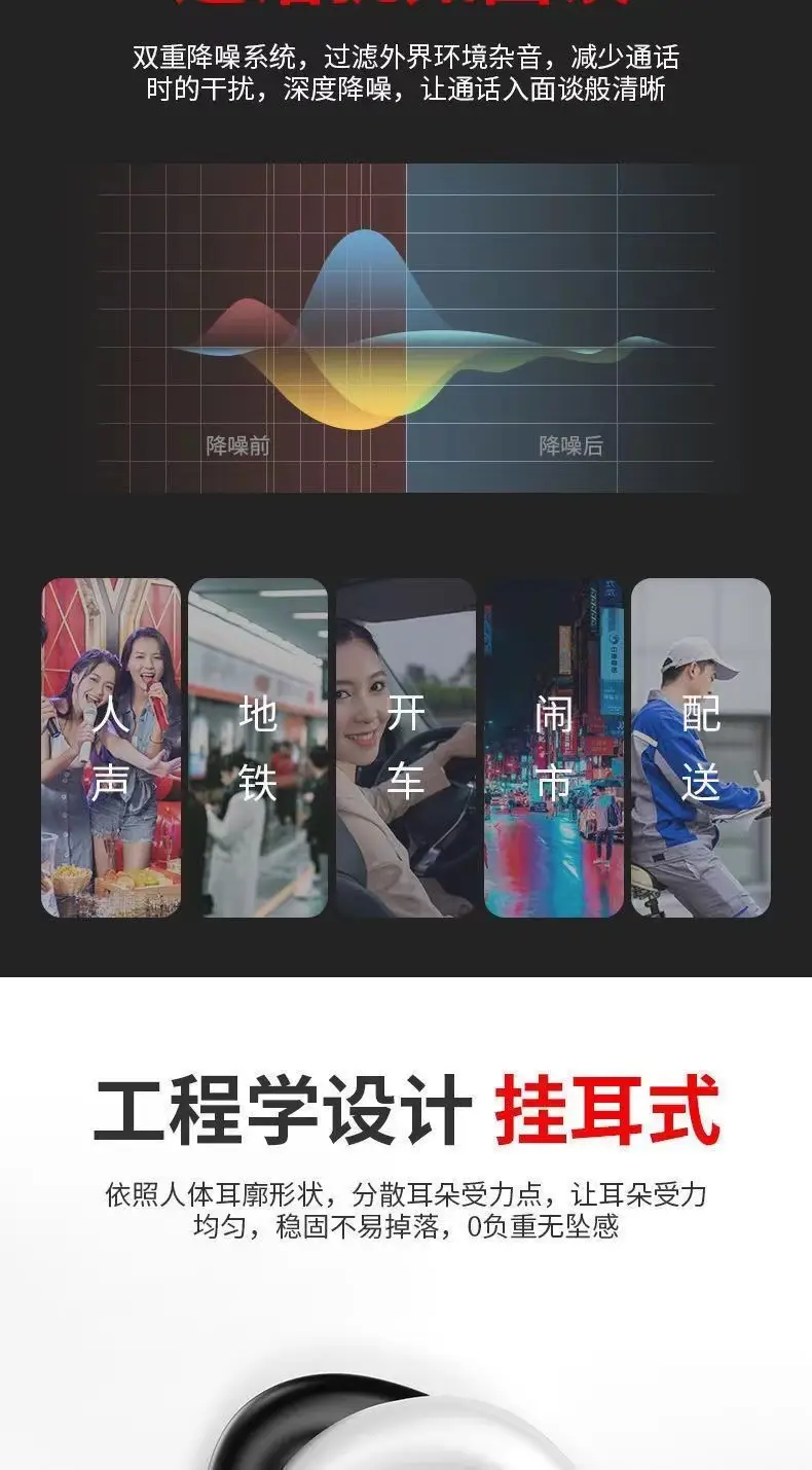 109 Bluetooth Earphone with Left & Right Ear — feature 2
