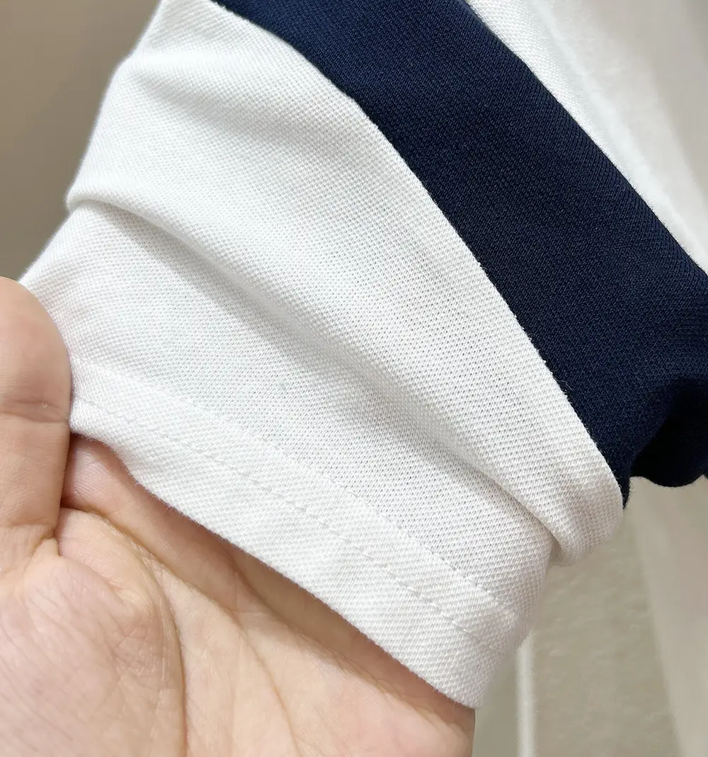Boys Polo Shirt White Blue Cartoon 2025 Summer — feature 9