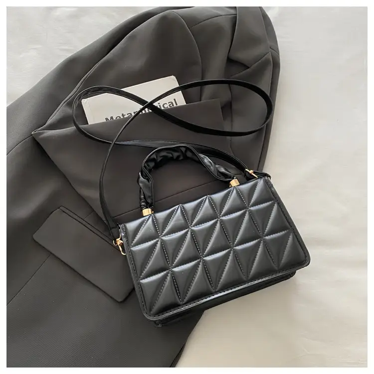 Black Quilted Women's Shoulder Bag 2024 — feature 16