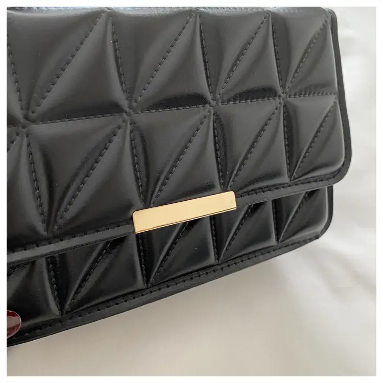 Black Quilted Women's Shoulder Bag 2024 — feature 20