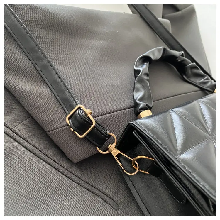 Black Quilted Women's Shoulder Bag 2024 — feature 22