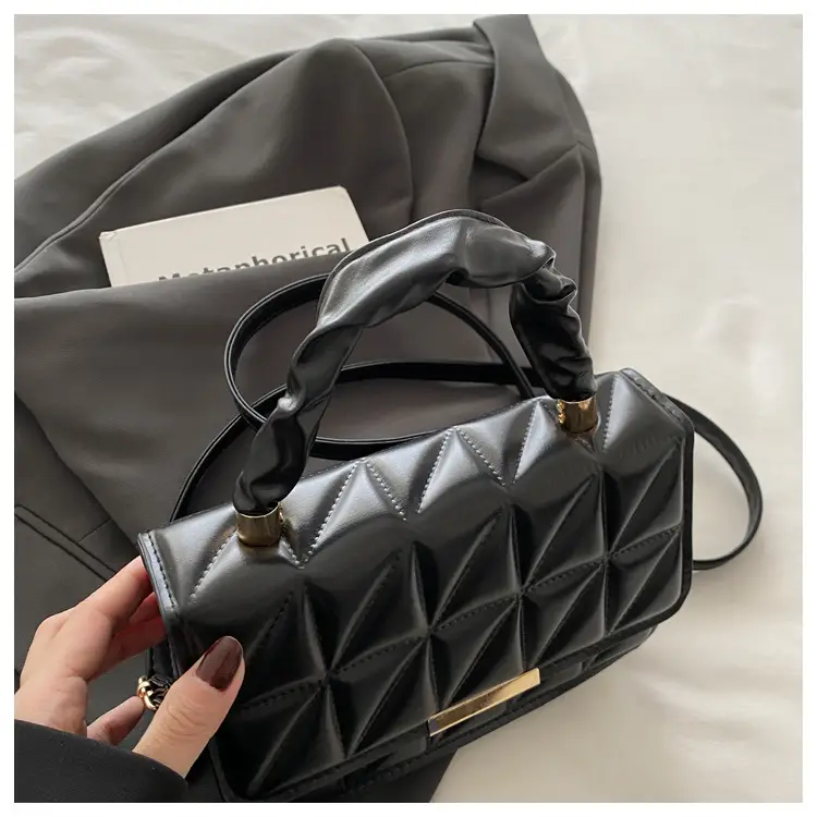 Black Quilted Women's Shoulder Bag 2024 — feature 23