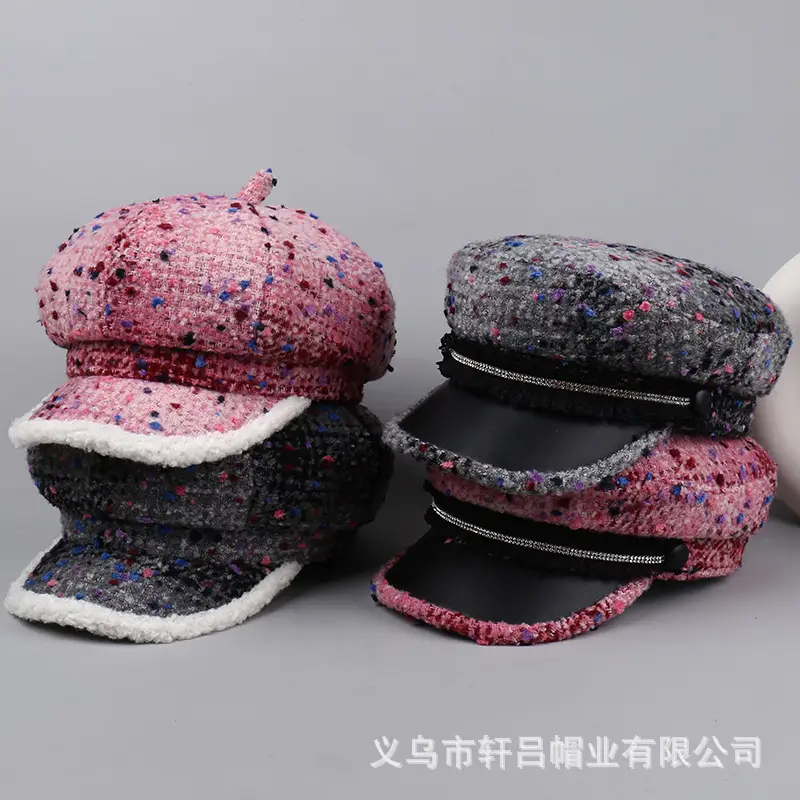 New Wool Painter's Hat for Women Autumn Winter - Image 7