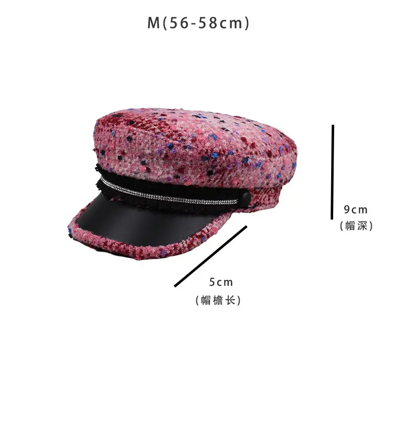 New Wool Painter's Hat for Women Autumn Winter — feature 34