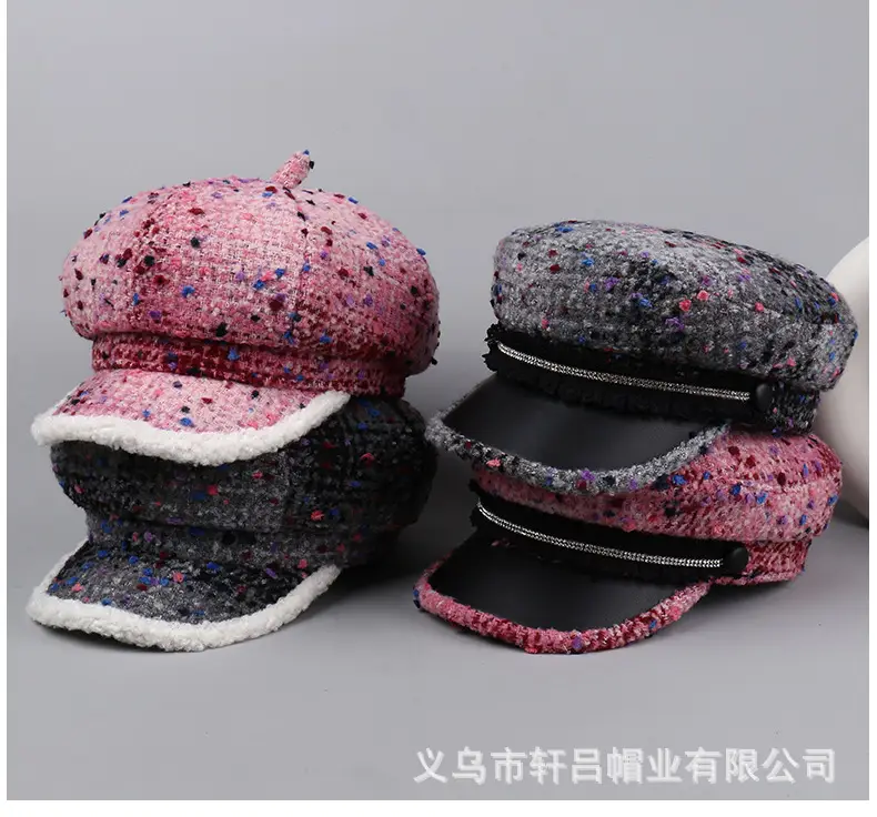 New Wool Painter's Hat for Women Autumn Winter — feature 39