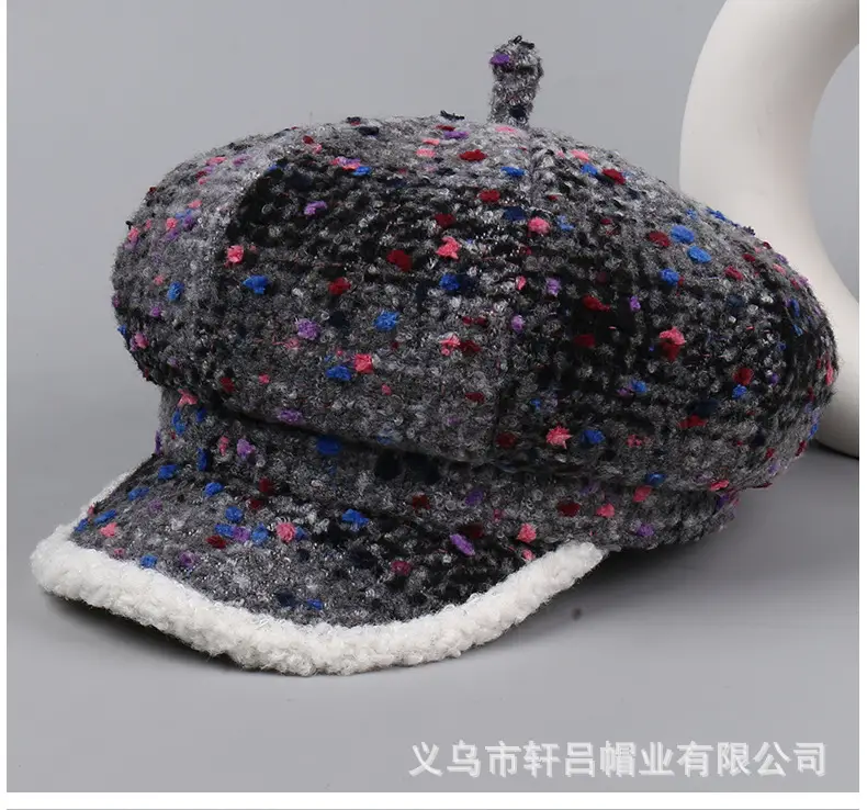 New Wool Painter's Hat for Women Autumn Winter — feature 41