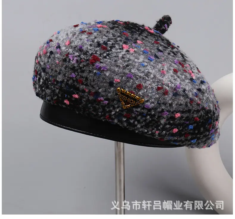 New Wool Painter's Hat for Women Autumn Winter — feature 42