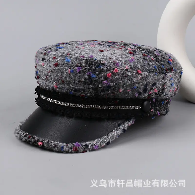 New Wool Painter's Hat for Women Autumn Winter - Image 3