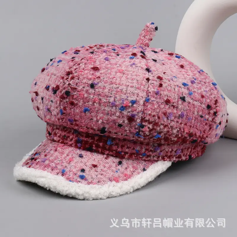 New Wool Painter's Hat for Women Autumn Winter - Image 4