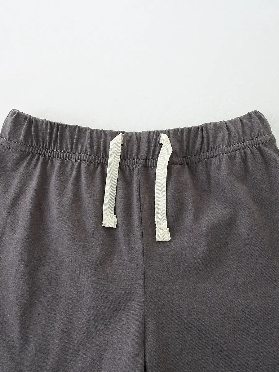 Boys Printed Cotton Shorts Suit Summer New - Image 6