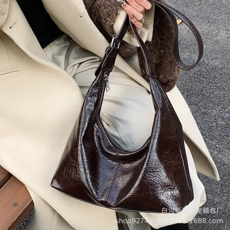 Brown Leather Shoulder Bag for Women 2026 - Image 4