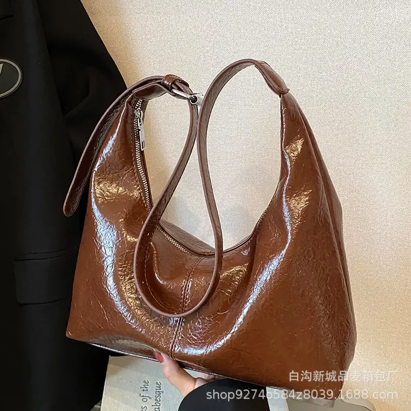 Brown Leather Shoulder Bag for Women 2026 - Image 6