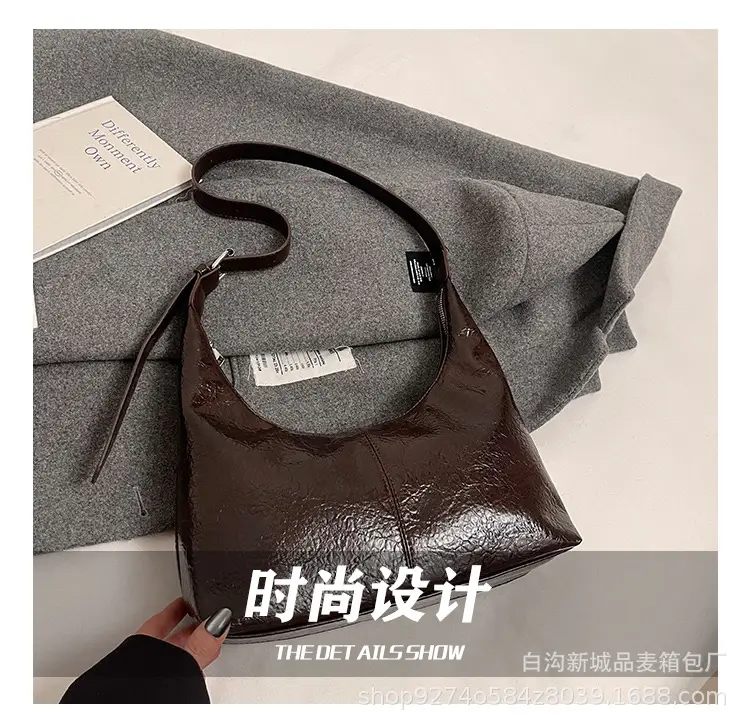 Brown Leather Shoulder Bag for Women 2026 — feature 10