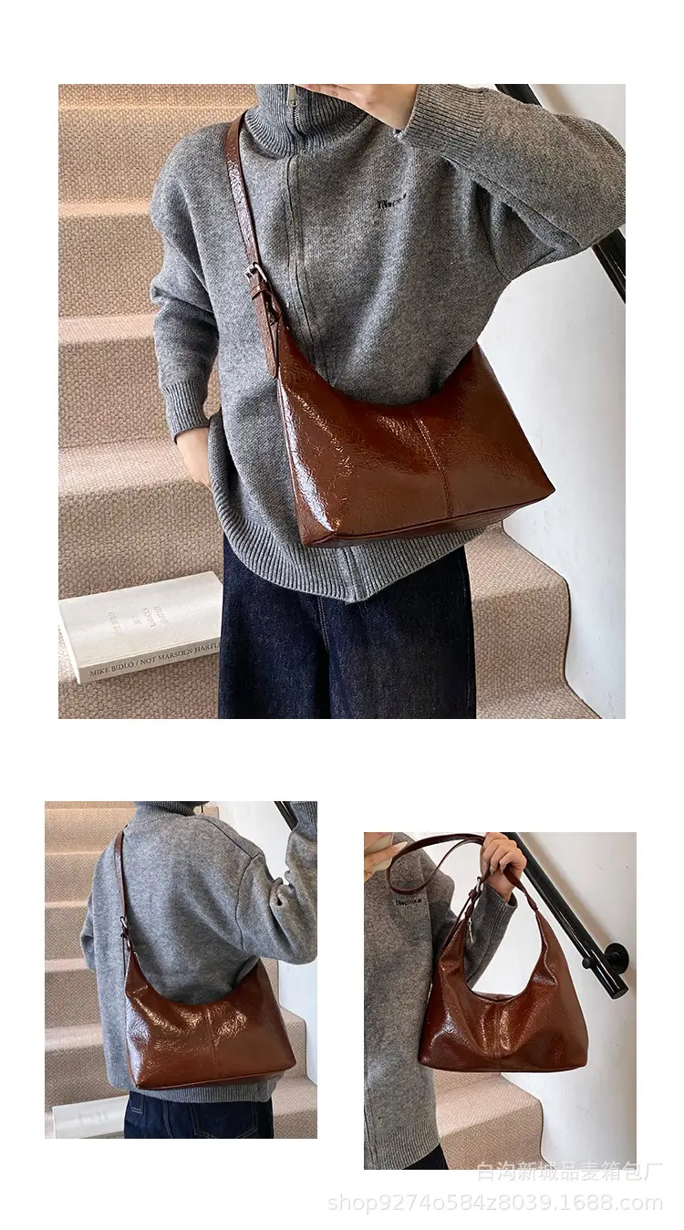 Brown Leather Shoulder Bag for Women 2026 — feature 5