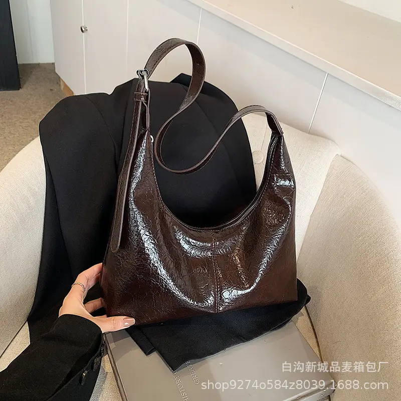 Brown Leather Shoulder Bag for Women 2026 - Image 3