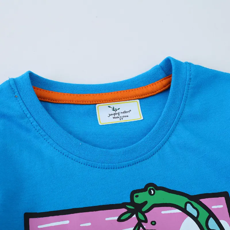 Blue Short Sleeve T-Shirt for Boys Summer Wear