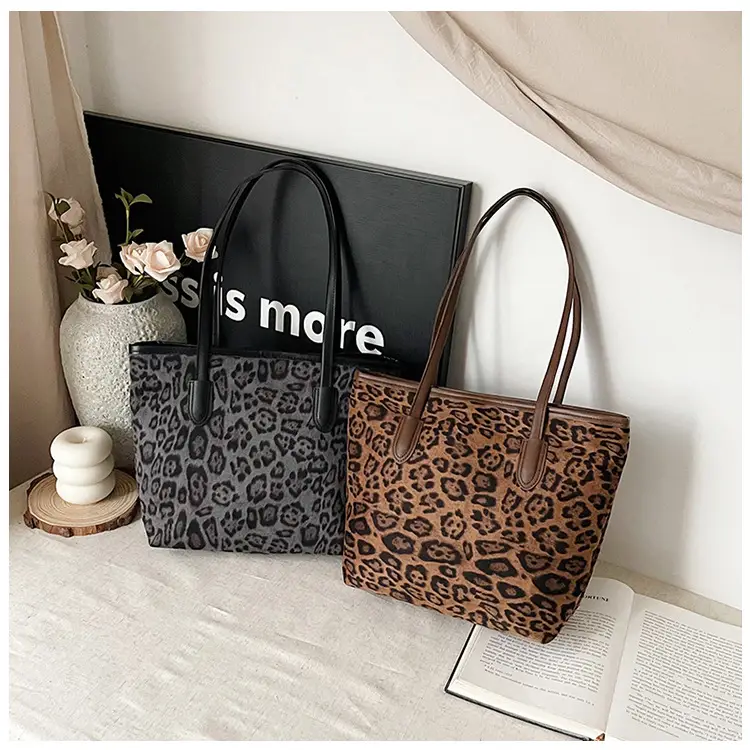 Leopard Print Large Capacity Women's Tote Bag 2024 — feature 41