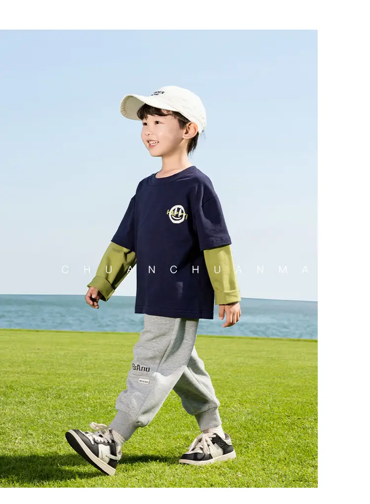 Kids Pink T-Shirt with Smiley Design for Boys — feature 16